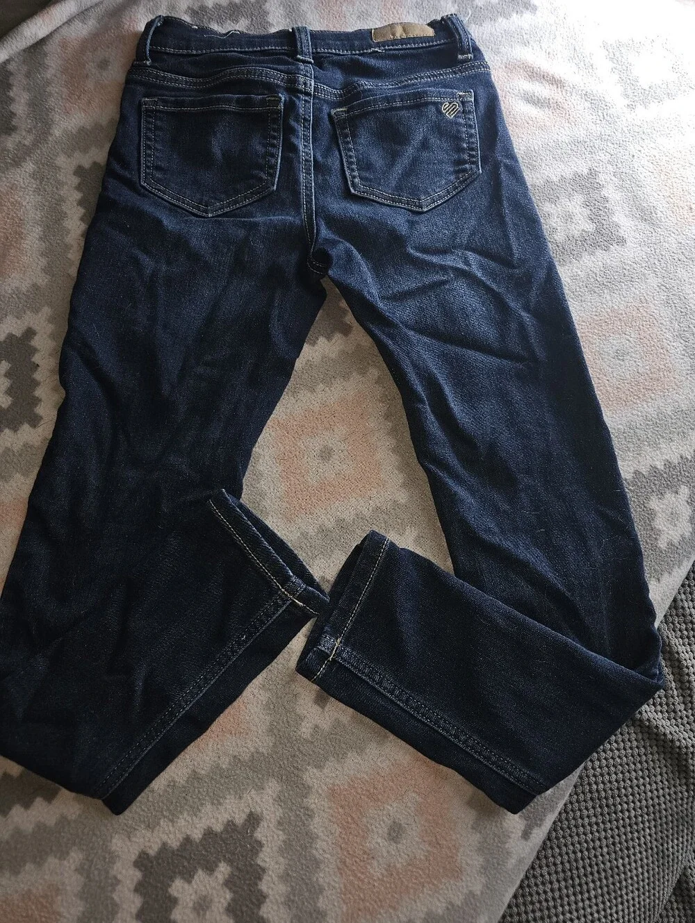 Justice Girls Dark Indigo Skinny Jeans